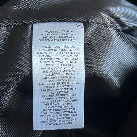 NWT: Polo Ralph Lauren women’s coat 56% wool, 36% polyester, 8% others fibers - Picture 5 of 16